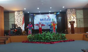 Persembahan tarian dari penyandang disabilitas