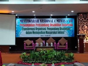 Munas Ke VII Perkumpulan Penyandang Disabilitas Indonesia (PPDI) 