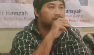 Endriansyah Ketua Umum FPPJ (Forum Pemuda Peduli Jakarta).