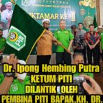 Ketua Pembina PITI DR Ali Mochtar Ngabalin pada saat melantik Dr Ipong Hembing Putra sebagai Ketua Umum Persaudaraan Islam Tionghoa Indonesia (PITI)