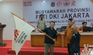 Diyson Toba Ketua Umum Terpilih FPTI DKI Jakarta Periode 2023 - 2027