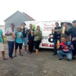 Siti Aisah S. Pd. Caleg dari Partai Persatuan Pembangunan ( PPP ) Dapil Jateng IX No. Urut 8 menyambangi para petani yang menjadi konstituennya di lahan Perkebunan Bawang Kabupaten Brebes, Jawa Tengah