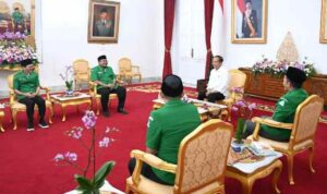 Presiden Joko Widodo Menerima Pengurus GP Ansor (Dok Sekneg RI).