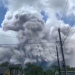 Erupsi Dan Awan Panas Gunung Merapi (Photo -Relawan Bencana Hipperpala Indonesia).