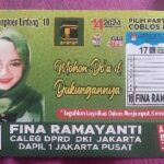 Fina Ramayanti Calon Legislatif DPRD DKI Jakarta Dapil 1 Jakarta Pusat No 10 Dari PPP