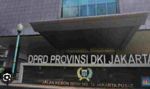 Tampak Muka Kantor DPRD Provinsi DKI Jakarta Kebon Sirih, Jakarta Pusat