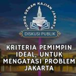 Flyer Diskusi Publik Poros Dewan Kajian Jakarta