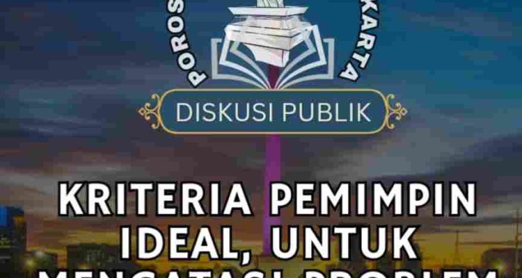 Flyer Diskusi Publik Poros Dewan Kajian Jakarta