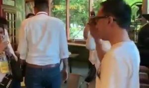 Screenshot Video Viral Bahli Berlaga Jadi Presiden