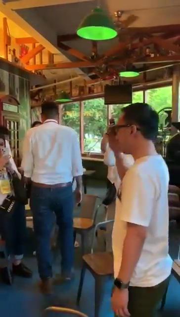 Screenshot Video Viral Bahli Berlaga Jadi Presiden