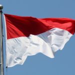 Ilustrasi Bendera Merah Putih Berkibar