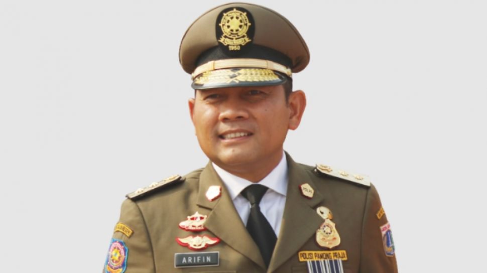 Kasat Pol PP Provinsi DKI Jakarta Drs. Arifin