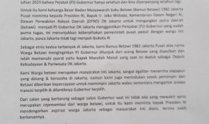 Surat Terbuka Untuk Presiden Joko Widodo