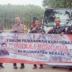 Dampak Kekeringan, FPK Kabupaten Bekasi Salurkan Bantuan Air Bersih Ke Desa Medal Krisna 