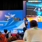 Pertandingan Penyisihan Grup E-Football Tuna Daksa Pekan Paralimpiade Nasional (PEPARNAS) XVII di Adhiwangsa Hotel