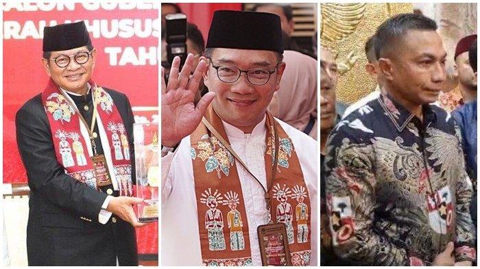 3 Paslon Calon Gubernur DKI Jakarta