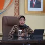 Plt Kepala BPS Amalia Adininggar Widyasanti saat konferensi pers Rilis BPS di Jakarta, Selasa (1/10/2024).