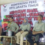 Konferensi Pers FPTI Jakarta Timur