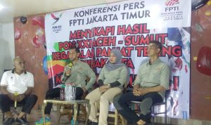 Konferensi Pers FPTI Jakarta Timur