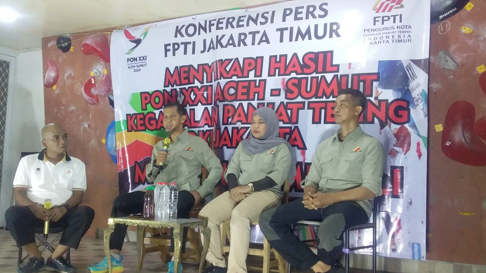 Konferensi Pers FPTI Jakarta Timur