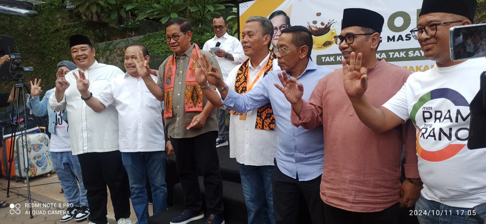 Calon Gubenur DKI Jakarta Pramono Bersama Para Tokoh Jakarta