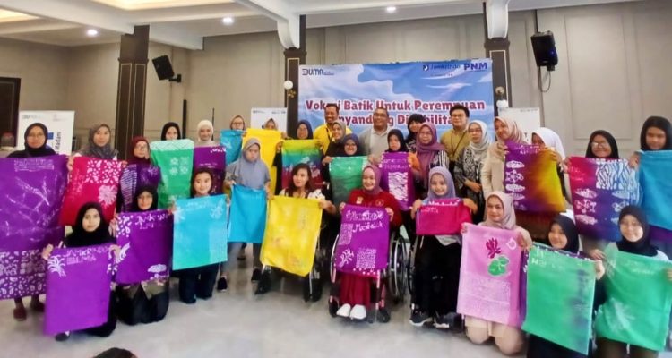 Peserta Program Vokasional Batik Disabilitas 16 S/d 18 Oktober 2024