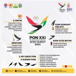 Logo Resmi PON XXI 2024 Aceh - Sumut