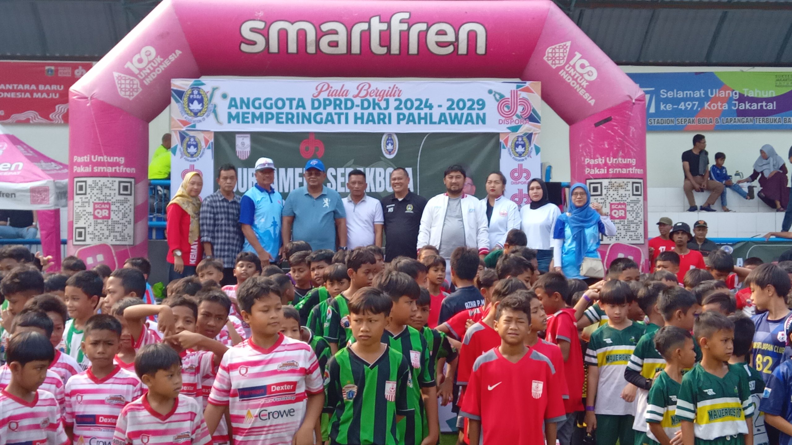 Pembukaan Tournament Sepak Bola Piala Bergilir DPRD DKI Jakarta (09/11/24)