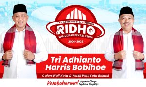 Paslon Tri Adhianto-Abdul Harris Bobihoe Pada Pilwakot Bekasi 2024