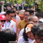 Ketua DPC PBB Muhammad Akbar Mendampingi Cagub Ridean Kamil Di Kawasan Kampung Makasar Jakarta Timur