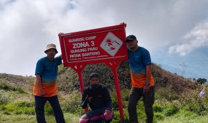 Pendaki Gunung Prau Asal Jakarta Via Jalur Wates