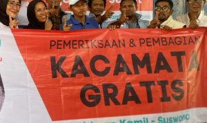 Pemeriksaan Mata & Pembagian Kacamata Gratis BAJA RK di Jakarta Barat