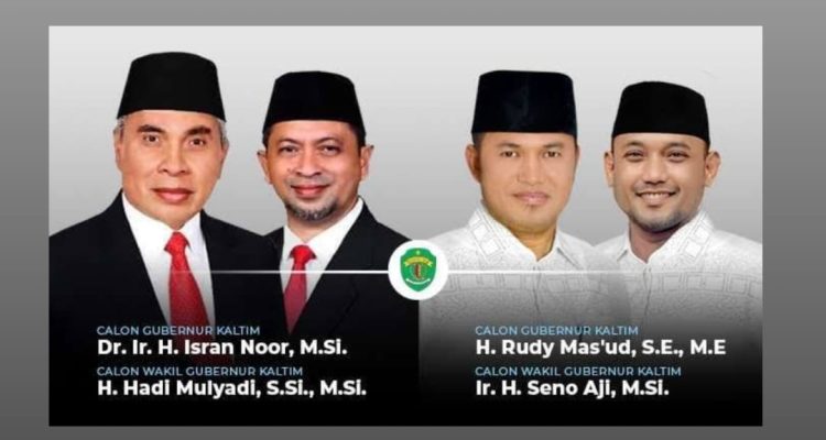 Paslon Cagub Dan Cawagub Kalimantan Timur