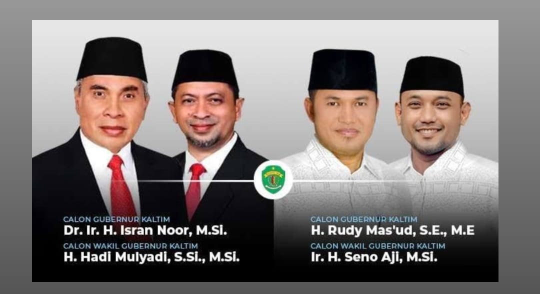 Paslon Cagub Dan Cawagub Kalimantan Timur