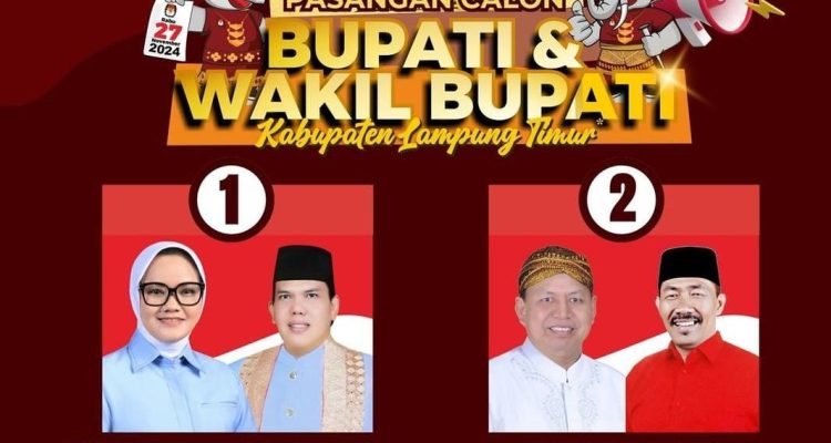 Pilkada Kabupaten Lampung Timur 2024