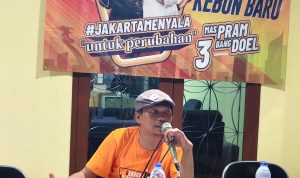 Adjie Rimbawan Koordinator Presedium Gerakan Kolaborasi Jakarta (GKJ)