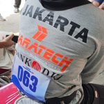 Aisyah Khairatun Hisan Atlet Jakarta Timur Bersiap Pemanjatan Dalam Kompetisi Pranatas National Paraclimbing 2024 Surakata, Jawa Tengah