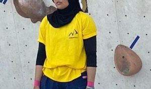 Aisyah Khairatun Hisam Atlet Paraclimbing FPTI Jakarta Timur