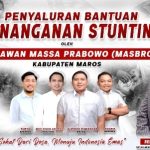 Flyer Kegiatan Pencegahan Stunting Relawan (MassBro) Kab. Maros, Sulsel