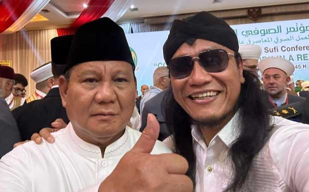 Gus Miftah Bersama Presiden Prabowo Subianto