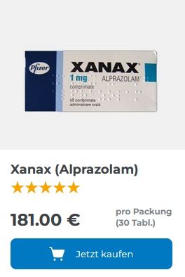 Xanax 2 mg - 100 Tabletten Packung